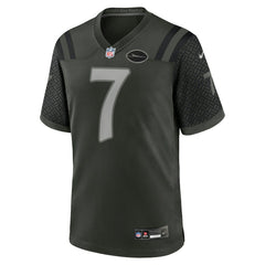 NFL Justin Fields New York Jets 2025 Rivalries Collection Game Jersey - Gotham Green