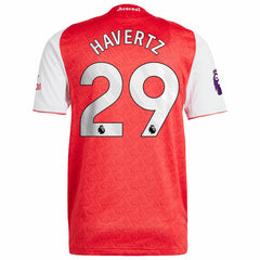 Kai Havertz Arsenal 2025/26 Home Player Jersey Red