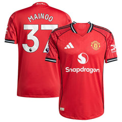 Kobbie Mainoo Manchester United Home 2025/26 Player Jersey Red