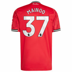Kobbie Mainoo Manchester United Home 2025/26 Replica Player Jersey Red