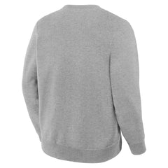 NHL Utah Mammoth Fanatics Combo Legacy Fleece Sweatshirt - Heather Gray