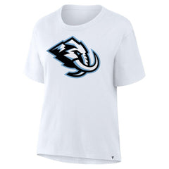 NHL Utah Mammoth Fanatics Women's Primary Logo Legacy T-Shirt - White