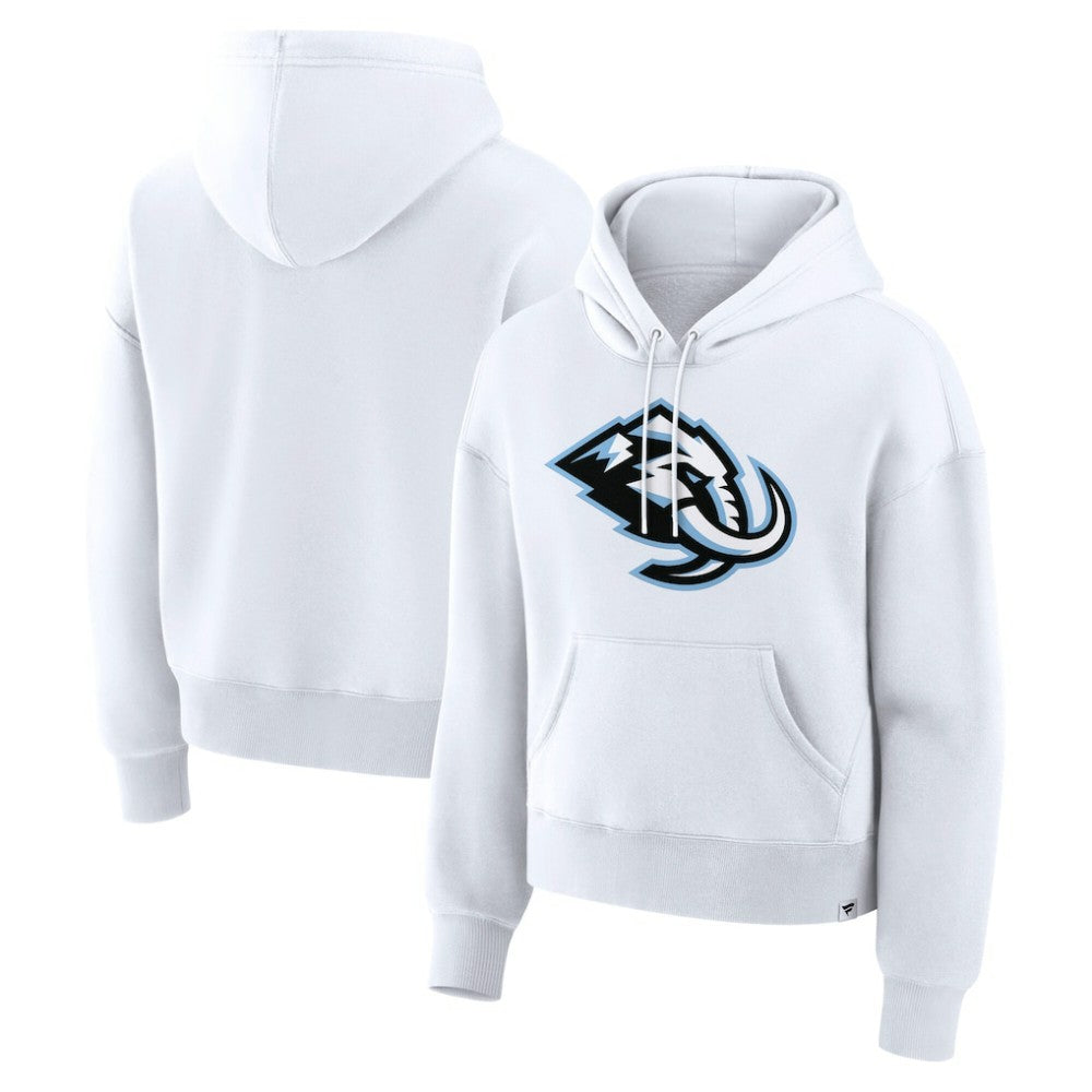 NHL Utah Mammoth Fanatics Women's Essential Hoodie - White