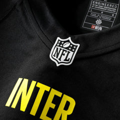 Inter Milan 2025 Soccer x NFL Game Jersey Black
