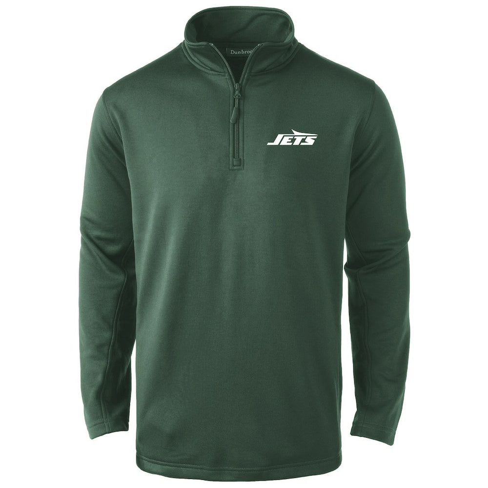 New York Jets Dunbrooke All-Star Tech Quarter-Zip Pullover Green