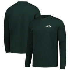 New York Jets Dunbrooke Cavalier Waffle Long Sleeve T-Shirt Green