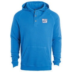 New York Giants Dunbrooke Montana Raglan Thermal Hoodie Royal