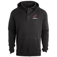 Arizona Cardinals Dunbrooke Montana Raglan Thermal Hoodie Black