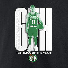 Payton Pritchard Boston Celtics 2025 NBA Sixth Man of the Year T-Shirt Black