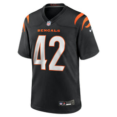 NFL Oren Burks Cincinnati Bengals Team Game Jersey - Black