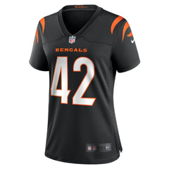 NFL Oren Burks Cincinnati Bengals Women's Team Game Jersey - Black