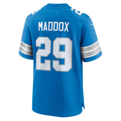 NFL Avonte Maddox Detroit Lions Team Game Jersey - Blue