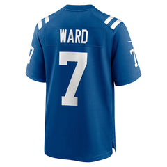 NFL Charvarius Ward Indianapolis Colts Team Game Jersey - Royal
