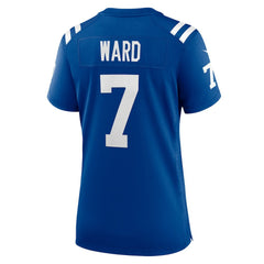 NFL Charvarius Ward Indianapolis Colts Women's Team Game Jersey - Royal