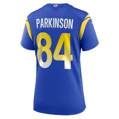 NFL Colby Parkinson Los Angeles Rams Women's Team Game Jersey - Royal