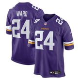 NFL Jay Ward Minnesota Vikings Team Game Jersey - Purple