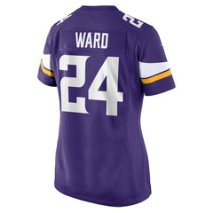 NFL Jay Ward Minnesota Vikings Women's Team Game Jersey - Purple