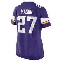 NFL Jordan Mason Minnesota Vikings Women's Team Game Jersey - Purple