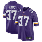 NFL Tavierre Thomas Minnesota Vikings Team Game Jersey - Purple