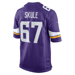 NFL Justin Skule Minnesota Vikings Team Game Jersey - Purple