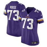 NFL Walter Rouse Minnesota Vikings Women's Team Game Jersey - Purple