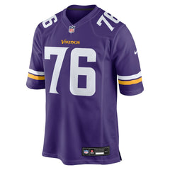 NFL Will Fries Minnesota Vikings Team Game Jersey - Purple