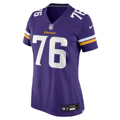 NFL Will Fries Minnesota Vikings Women's Team Game Jersey - Purple