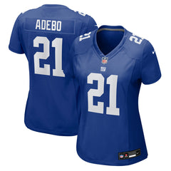 NFL Paulson Adebo New York Giants Women's Team Game Jersey - Royal