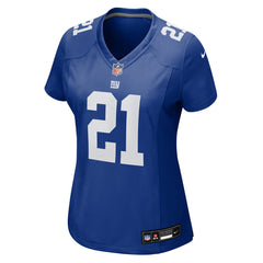 NFL Paulson Adebo New York Giants Women's Team Game Jersey - Royal