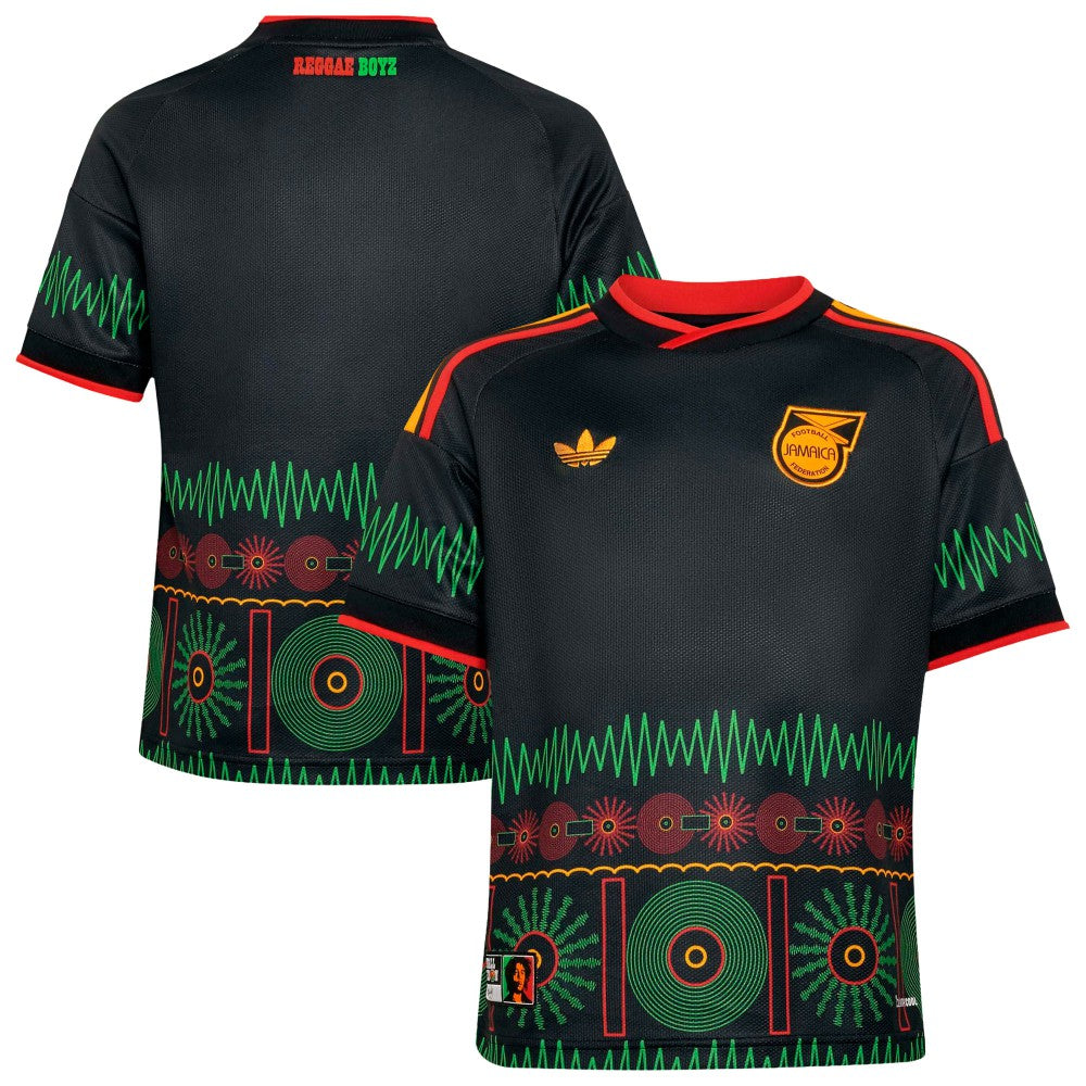 Jamaica National Team Youth 2026 Replica Jersey Black