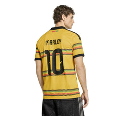 Bob Marley Jamaica National Team 2026 Home Replica Jersey Yellow