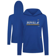 Kansas City Royals Levelwear Women's Relay Breaker Pullover Hoodie - Royal Hoodies