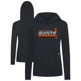 San Francisco Giants Levelwear Women's Relay Breaker Pullover Hoodie - Black Hoodies