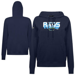 Tampa Bay Rays Levelwear Women's Adorn Retro 3D Pullover Hoodie - Navy Hoodies