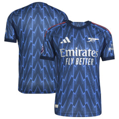 Arsenal 2025/26 Away Jersey with Patch Blue