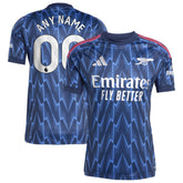 Arsenal 2025/26 Away Replica Custom Jersey Blue shop