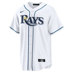 MLB Junior Caminero Tampa Bay Rays Nike Youth Home Replica Jersey - White