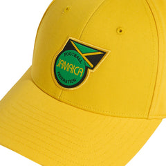 Jamaica National Team Unisex Team Baseball Adjustable Hat Yellow