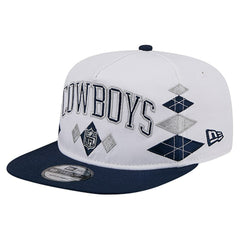 Dallas Cowboys New Era Argyle 19TWENTY Adjustable Hat White