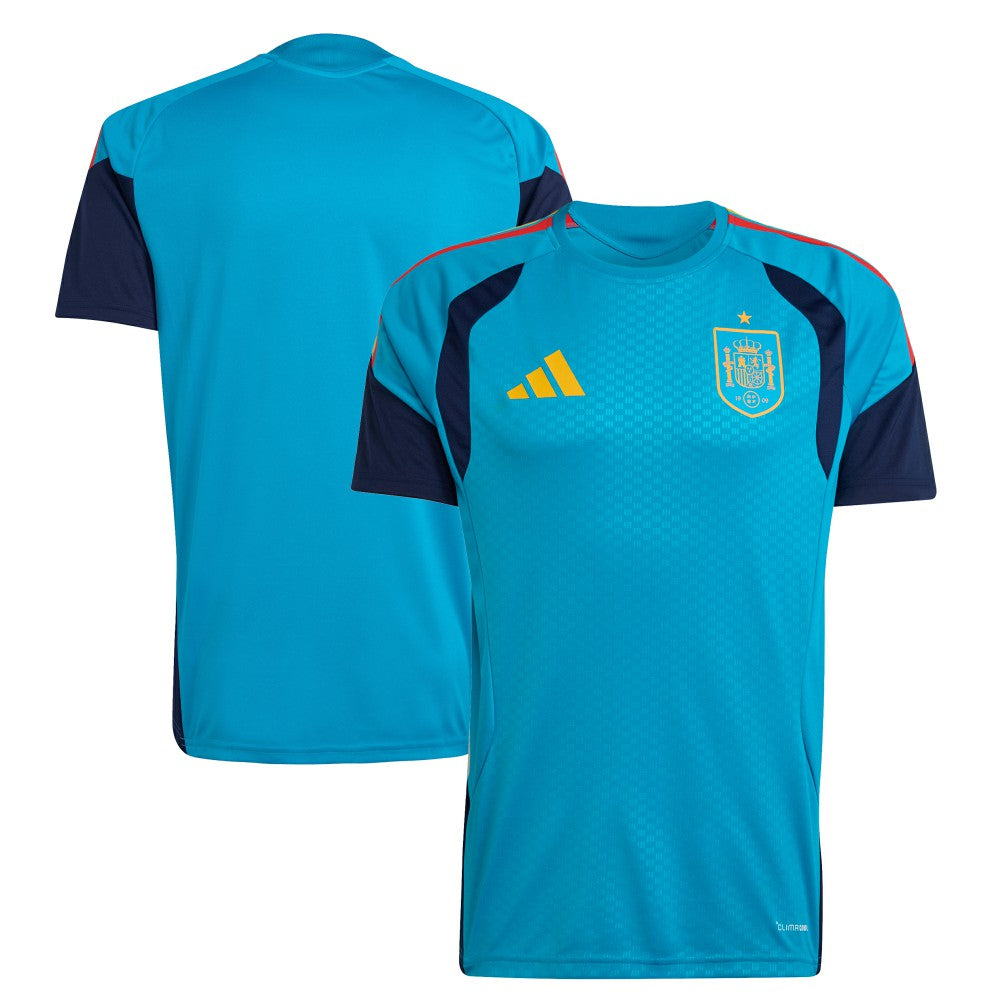 Spain National Team FIFA x World Cup 2026 Tiro Home Training Jersey Turquoise shop