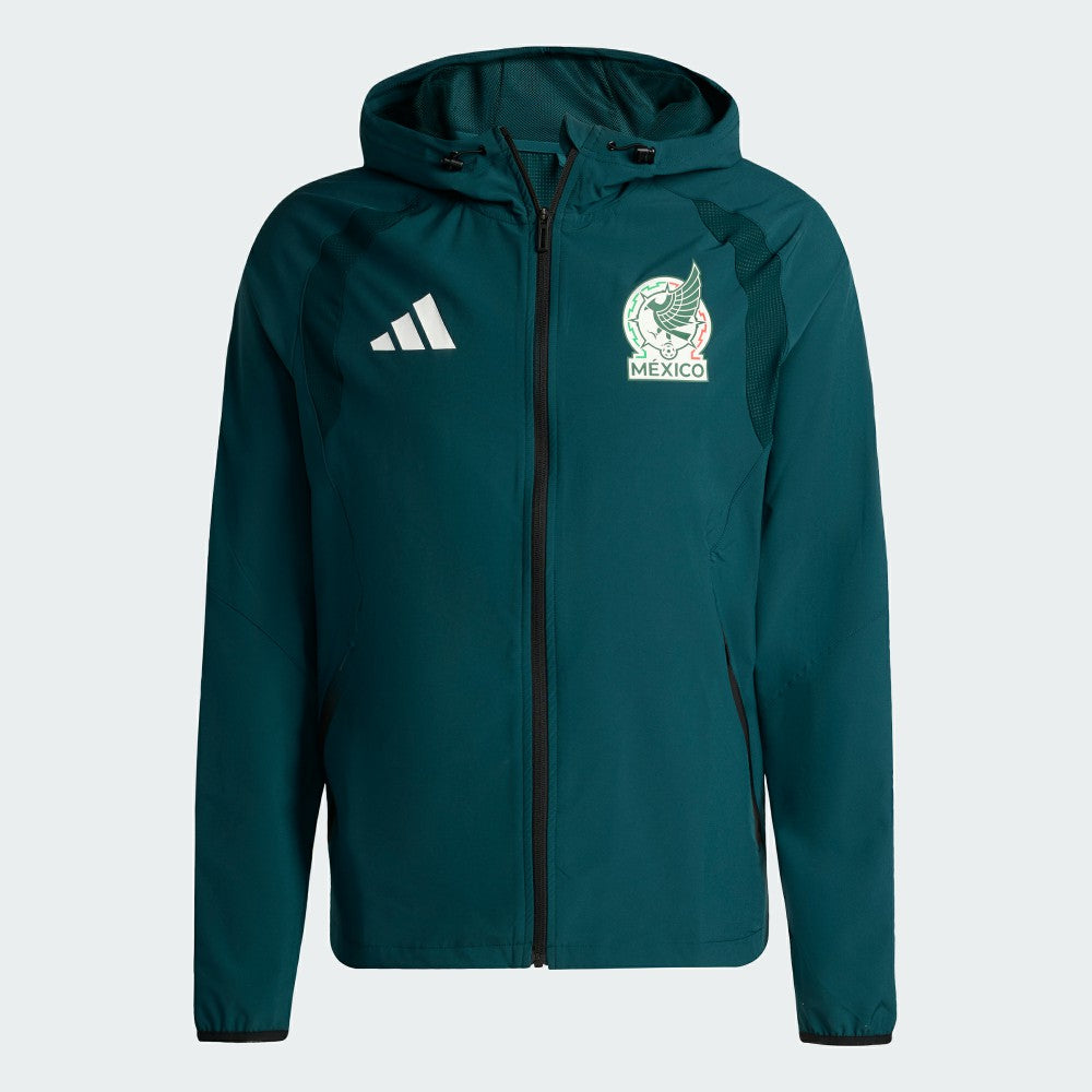 Mexico National Team FIFA x World Cup 2026 Full-Zip Travel Windbreaker Jacket Green