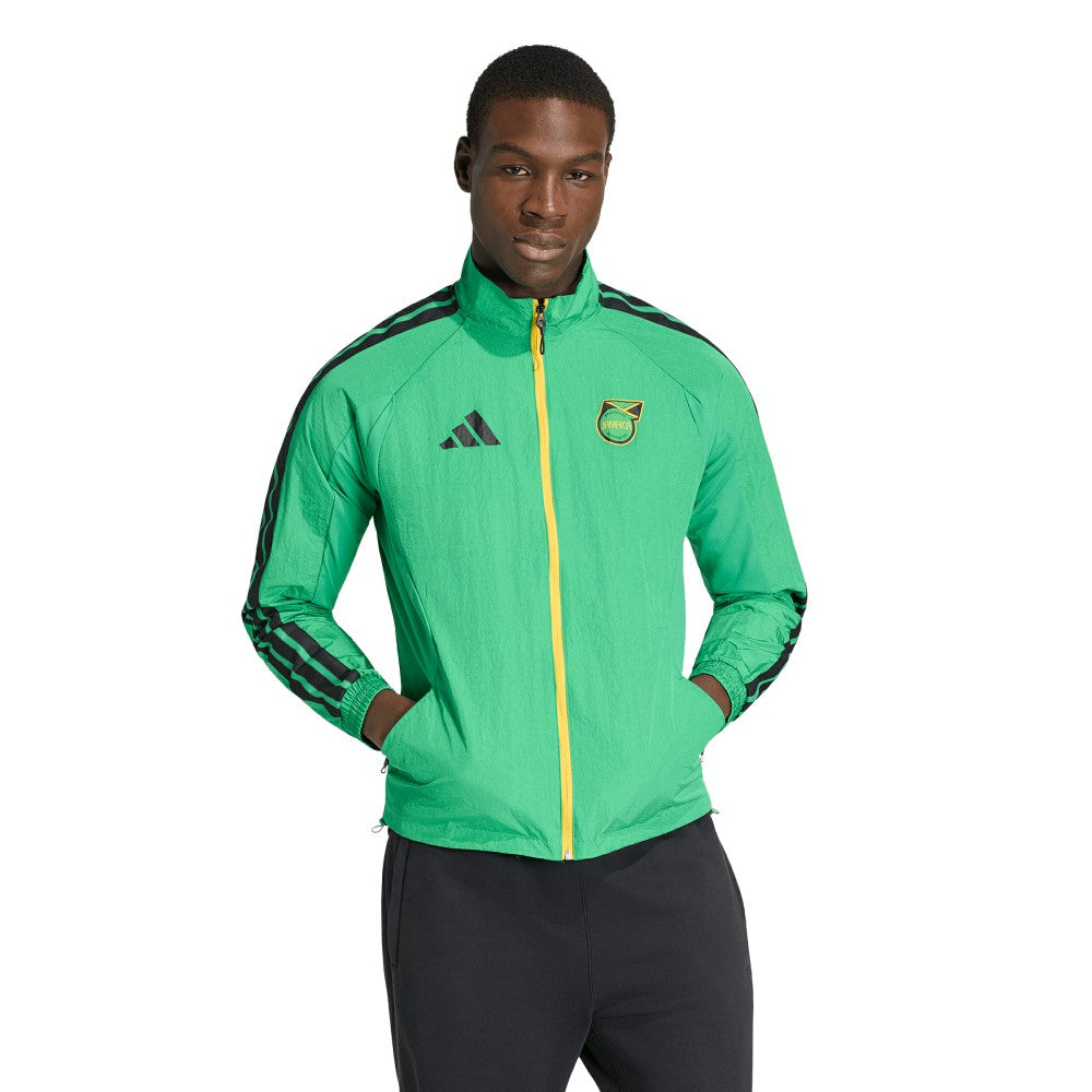 Jamaica National Team Anthem Full-Zip Jacket Green