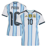 Lionel Messi Argentina National Team Women's FIFA x World Cup 2026 Home Replica Jersey White