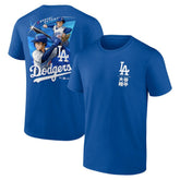 Shohei Ohtani Los Angeles Dodgers Anime Player T-Shirt - Royal T-shirts