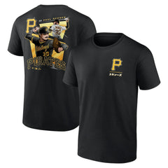 Paul Skenes Pittsburgh Pirates Anime Player T-Shirt - Black T-shirts