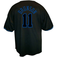 NBA Jalen Brunson New York Knicks Big & Tall Name & Number Fashion Jersey - Black