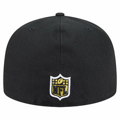 Pittsburgh Steelers New Era Soutache 59FIFTY Fitted Hat Black