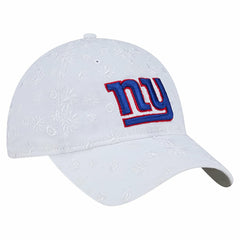 New York Giants New Era Women's Floral 9TWENTY Adjustable Hat White