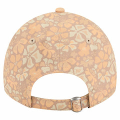 Detroit Lions New Era Women's Floral 9TWENTY Adjustable Hat Tan