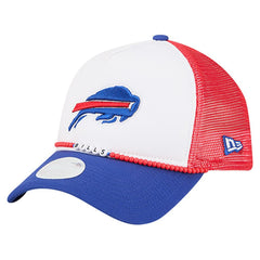 Buffalo Bills New Era Women's Friendship Bracelet 9FORTY Adjustable Hat White/Royal
